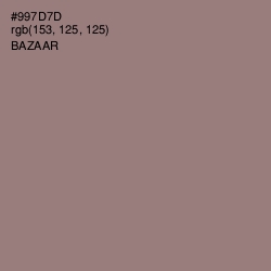#997D7D - Bazaar Color Image