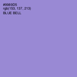 #9989D5 - Blue Bell Color Image
