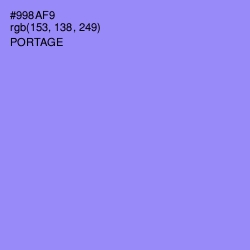 #998AF9 - Portage Color Image