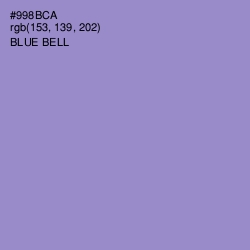 #998BCA - Blue Bell Color Image