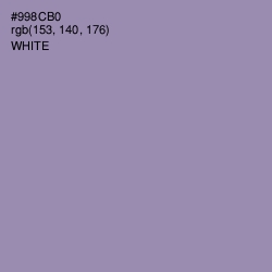 #998CB0 - Manatee Color Image