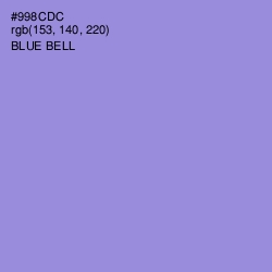 #998CDC - Blue Bell Color Image