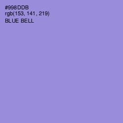 #998DDB - Blue Bell Color Image