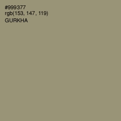 #999377 - Gurkha Color Image