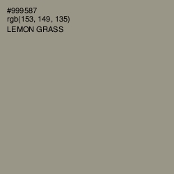 #999587 - Lemon Grass Color Image