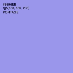 #9996EB - Portage Color Image