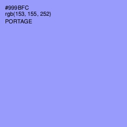 #999BFC - Portage Color Image