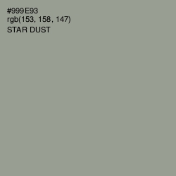 #999E93 - Star Dust Color Image