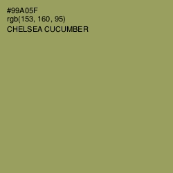 #99A05F - Chelsea Cucumber Color Image