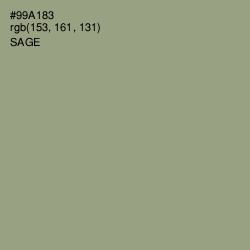 #99A183 - Sage Color Image
