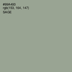 #99A493 - Sage Color Image