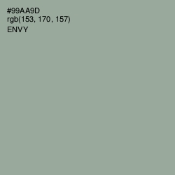 #99AA9D - Envy Color Image