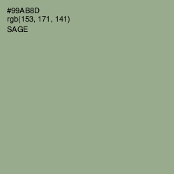 #99AB8D - Sage Color Image