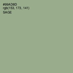 #99AD8D - Sage Color Image