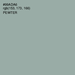 #99ADA6 - Pewter Color Image