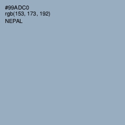 #99ADC0 - Nepal Color Image