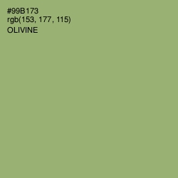 #99B173 - Olivine Color Image