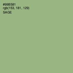 #99B581 - Sage Color Image