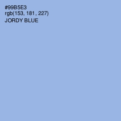 #99B5E3 - Jordy Blue Color Image