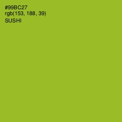 #99BC27 - Sushi Color Image