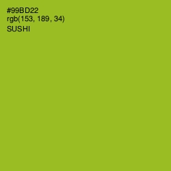 #99BD22 - Sushi Color Image