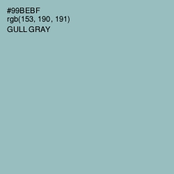 #99BEBF - Gull Gray Color Image
