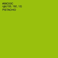 #99C00C - Pistachio Color Image