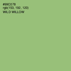 #99C078 - Wild Willow Color Image