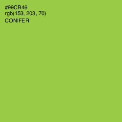 #99CB46 - Conifer Color Image