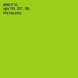 #99CF1C - Pistachio Color Image