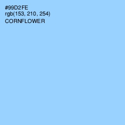 #99D2FE - Cornflower Color Image