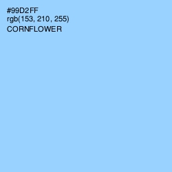#99D2FF - Cornflower Color Image