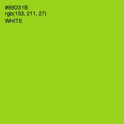 #99D31B - Pistachio Color Image