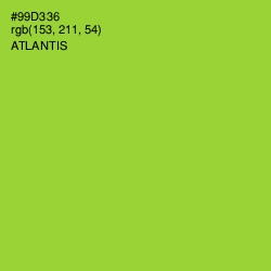 #99D336 - Atlantis Color Image