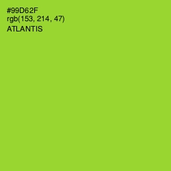 #99D62F - Atlantis Color Image