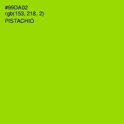 #99DA02 - Pistachio Color Image
