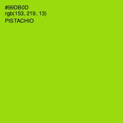 #99DB0D - Pistachio Color Image