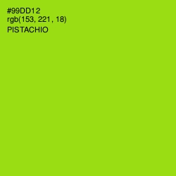 #99DD12 - Pistachio Color Image