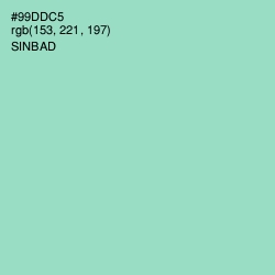 #99DDC5 - Sinbad Color Image