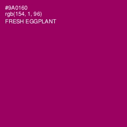 #9A0160 - Fresh Eggplant Color Image