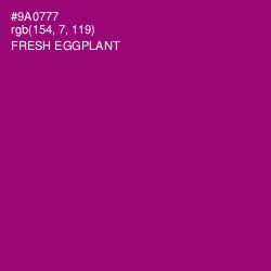 #9A0777 - Fresh Eggplant Color Image