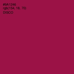 #9A1246 - Disco Color Image
