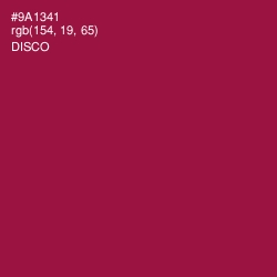 #9A1341 - Disco Color Image