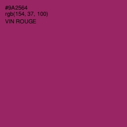 #9A2564 - Vin Rouge Color Image