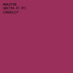 #9A2F5B - Camelot Color Image