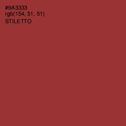 #9A3333 - Stiletto Color Image