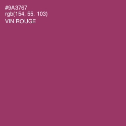 #9A3767 - Vin Rouge Color Image