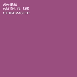 #9A4E80 - Strikemaster Color Image