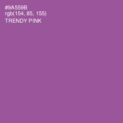#9A559B - Trendy Pink Color Image