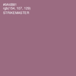 #9A6B81 - Strikemaster Color Image